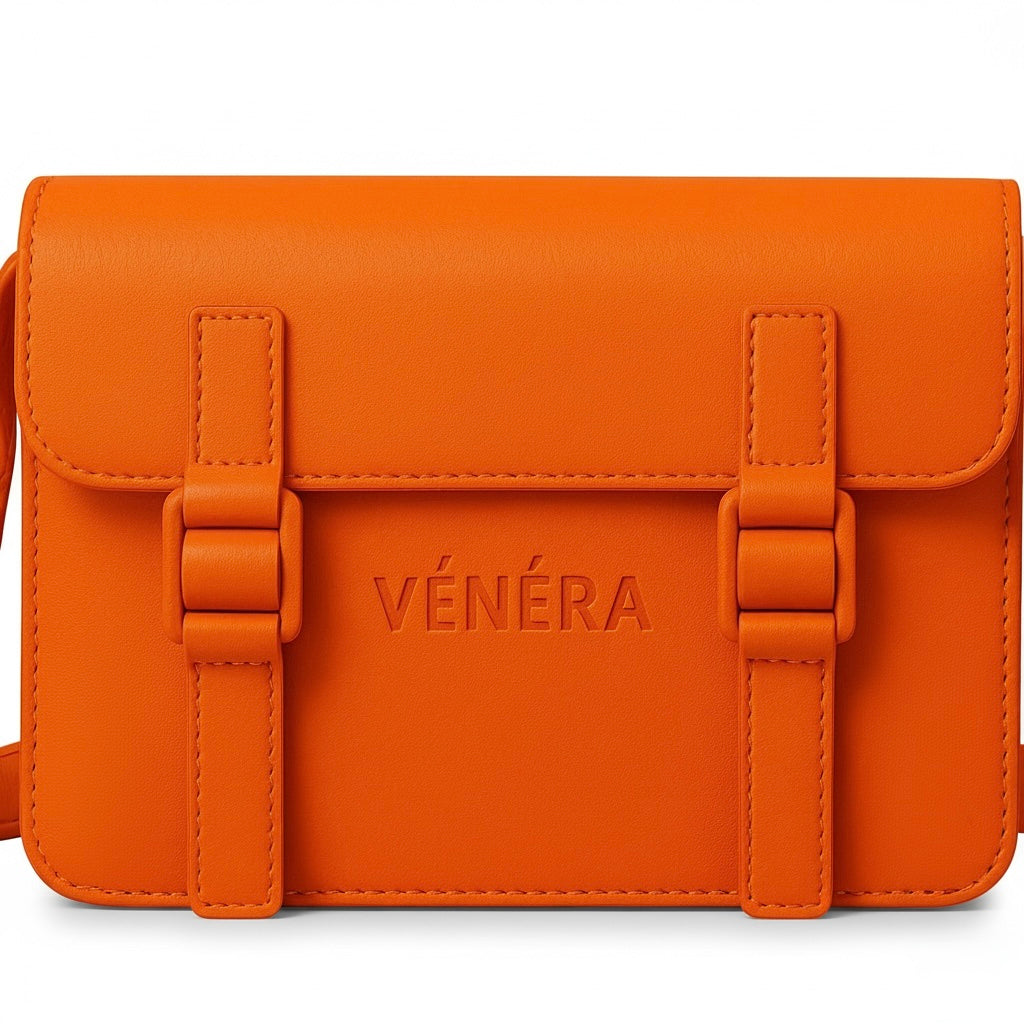Sacoche  orange   VÉNÉRA