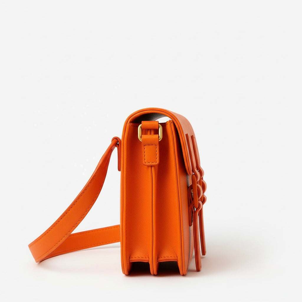 Sacoche  orange   VÉNÉRA