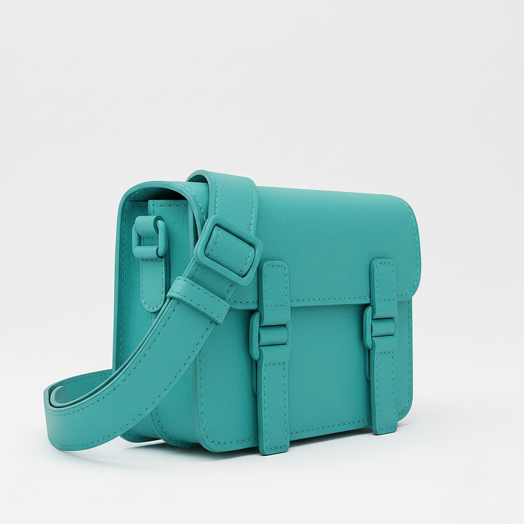 Sacoche bleu tifany VÉNÉRA